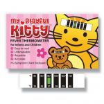 My Playful Kitty Forehead thermometer with Cold, Flu & Fever Information Pack