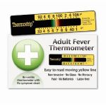 Adult Thermostrip® Forehead Thermometer & Fever Information Pack